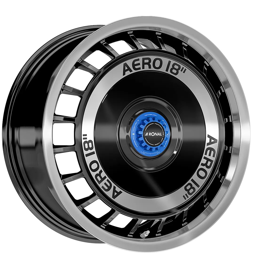 RONAL R50 REV-M ZWART GEPOLIJST 4053881278521